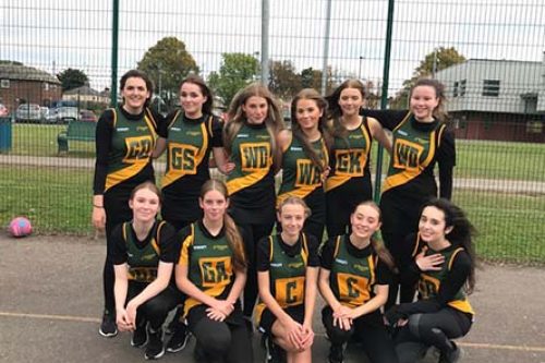 Y10 Netball Team Oct 2021